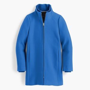 J. CREW LODGE COAT- BRIGHT ATLANTIC H1207